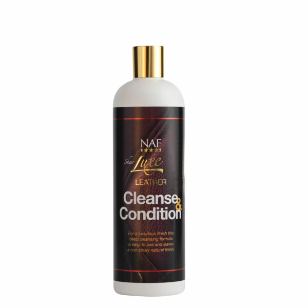 NAF Sheer Luxe Leather Cleanse & Condition – 500ml