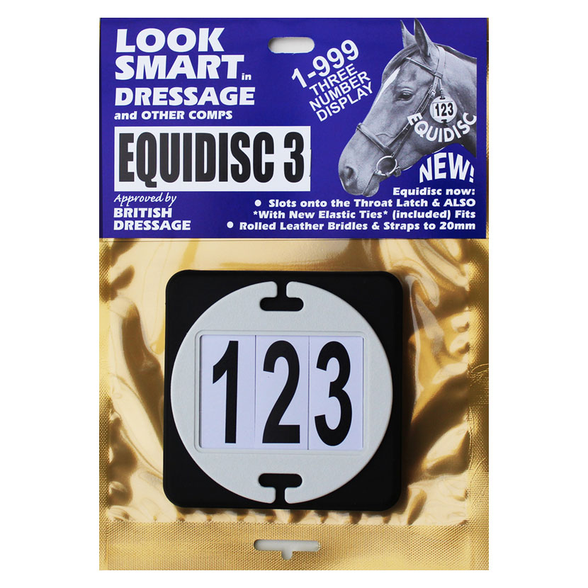 Equidisc Horse Bridle Number