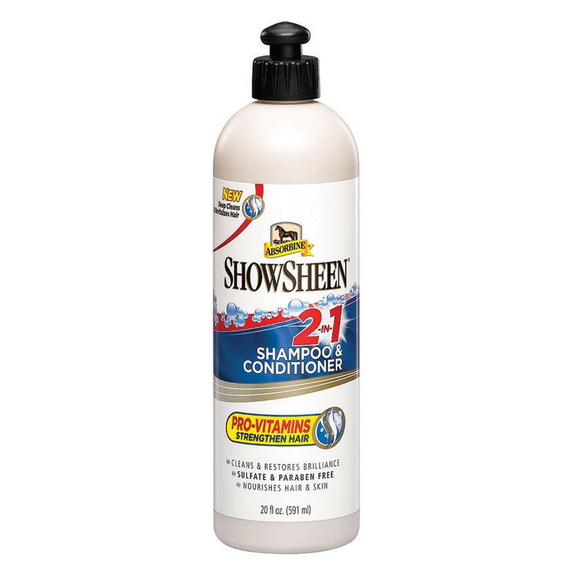 Absorbine Showsheen 2-in-1 Shampoo and Conditioner – 591ml